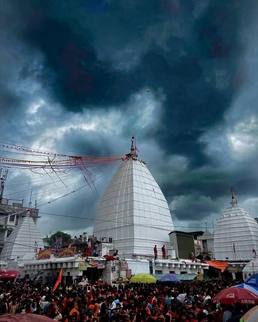 Temple exterior at dawn